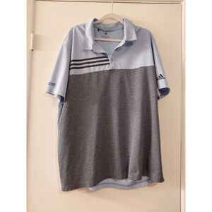 Adidas Men's Polo Golf Shirt Size 2XL Short Sleeve